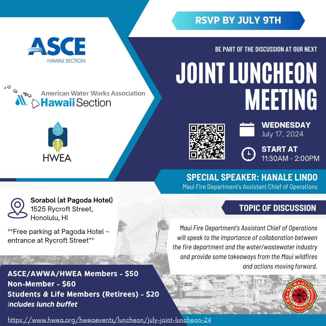 2024 ASCE AWWA HWEA Joint Luncheon