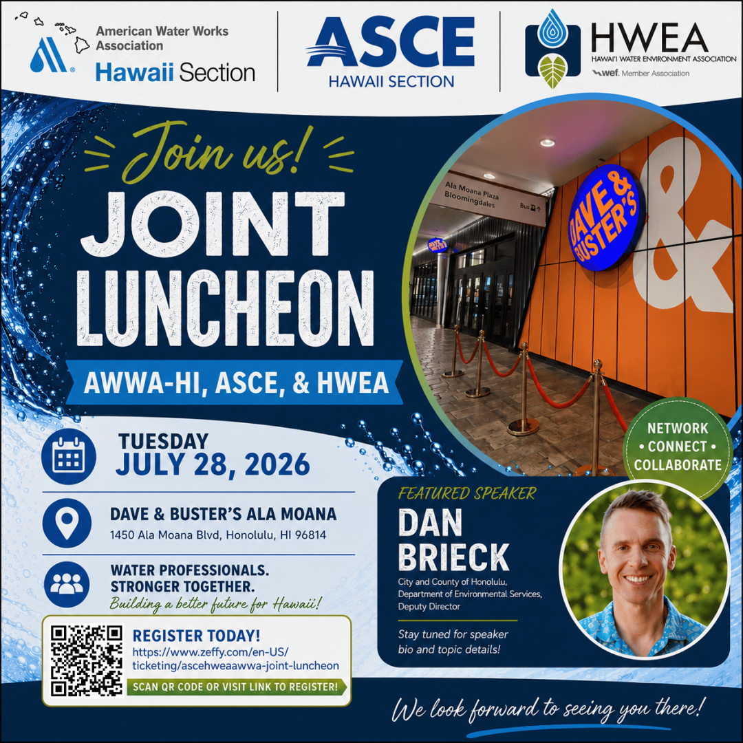 HWEA | AWWA-HI |ASCE Joint Luncheon Meeting