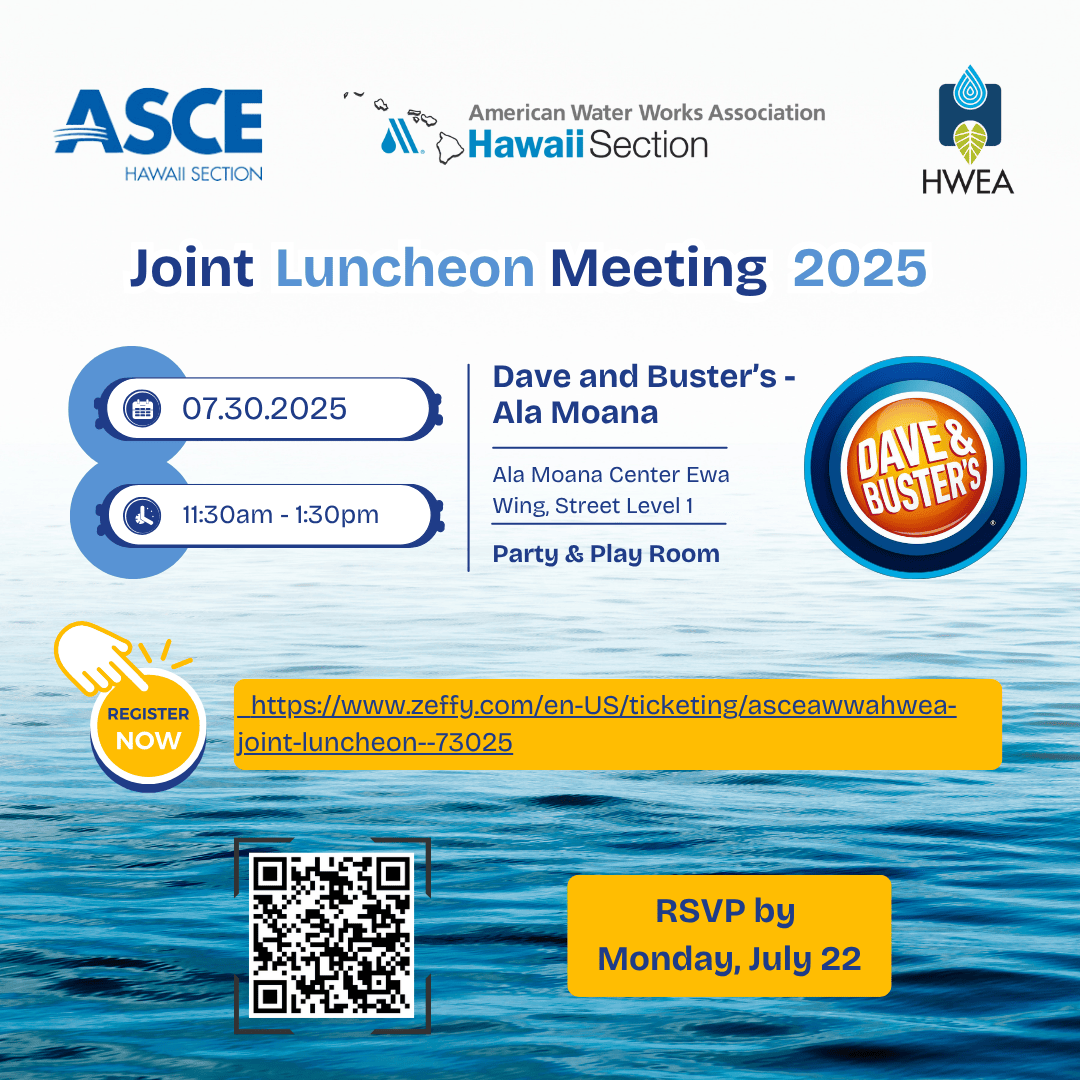 HWEA|AWWA|ASCE Joint Luncheon Meeting