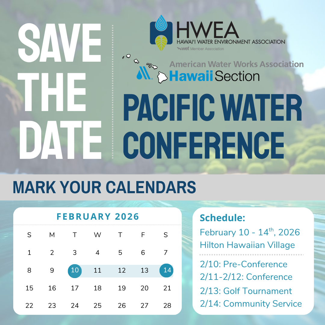Save The Date: 2026 Pacific Water Conference